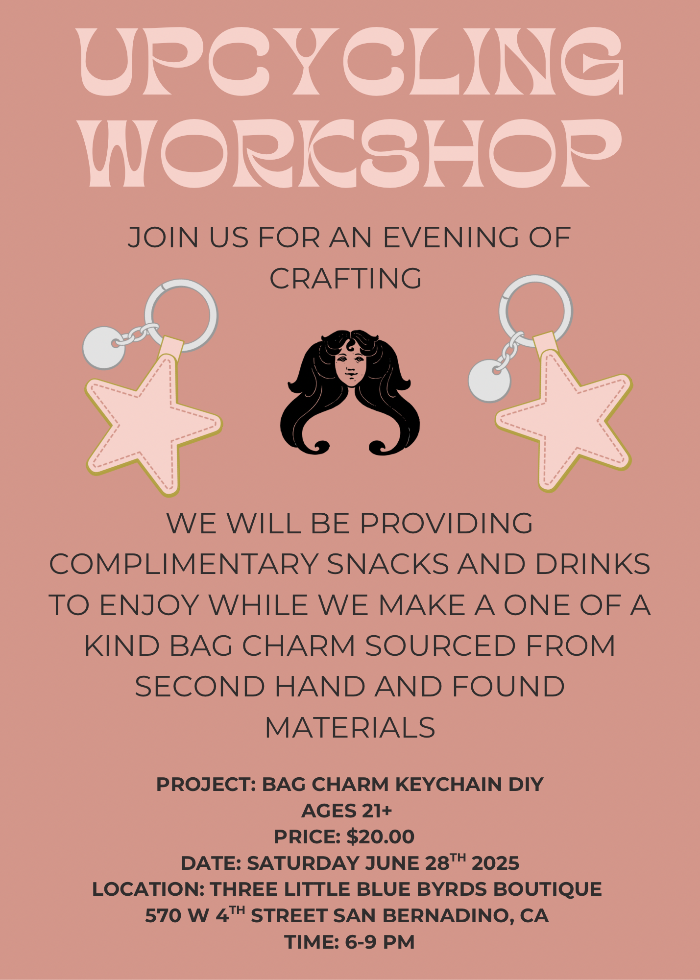 Up-Cycyling Workshop @ Three Little Blue Byrds Boutique