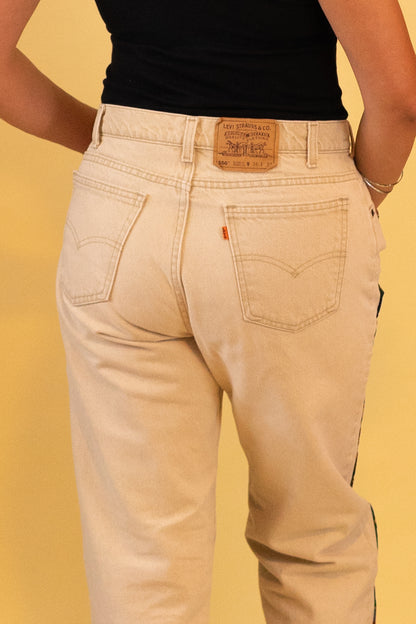 Reworked Double Knee Labrador Dog Jeans