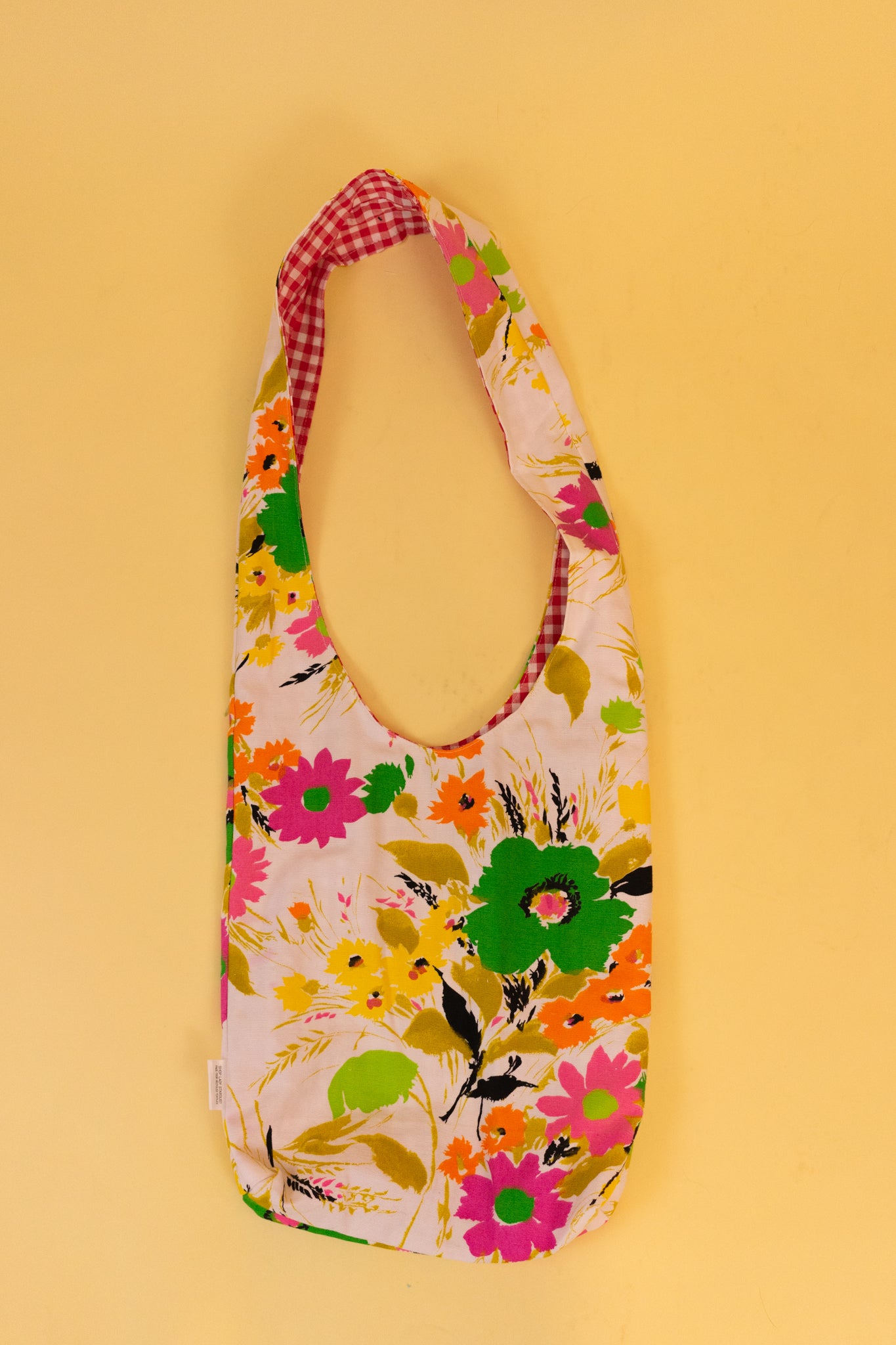 Reversible Mod Floral Tote Bag
