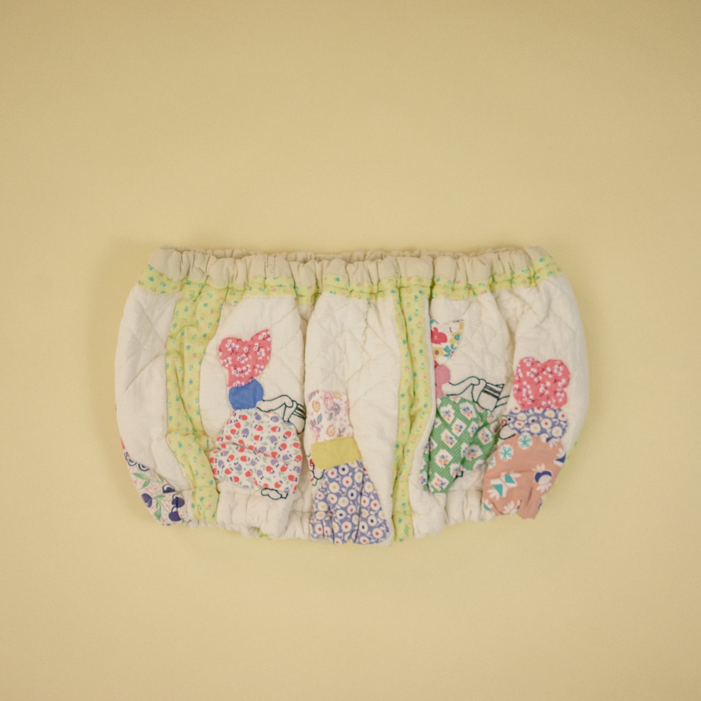 Sun Bonnet Sue Quilt Bandeau Crop Top